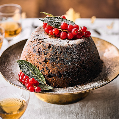 fruit and spice christmas pudding waitrose