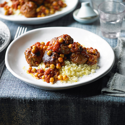 Easy Moroccan-style meatballs