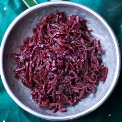 sour red cabbage